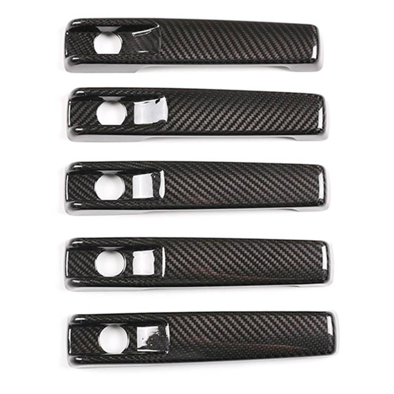 Außentürgriff Auto-Türgriffabdeckung Aus Schwarzer Kohlefaser Für Benz Für G-Klasse Für W463 Für W464 Für G63 2019 2020 2021 Auto Außen Türgriff von DHDYJSA