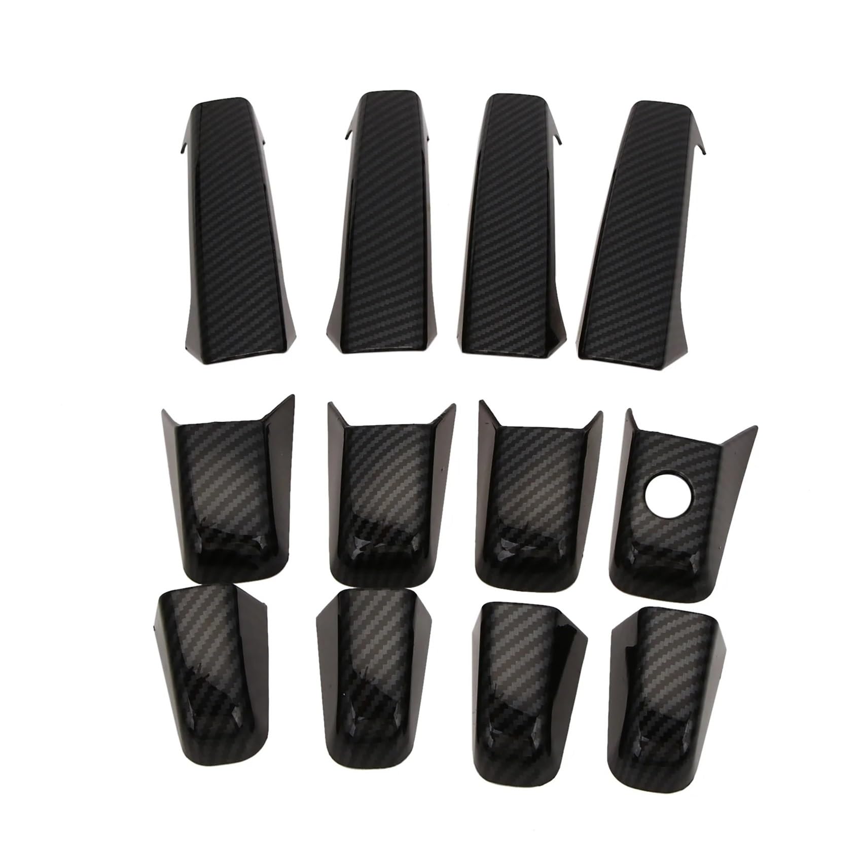 Außentürgriff Auto-Türgriffabdeckung Mit Kohlefasermuster Für Chevy Für Silverado 1500 2500 3500 2007 2008 2009 2010 2011 2012 2013 2014 Auto Außen Türgriff von DHDYJSA