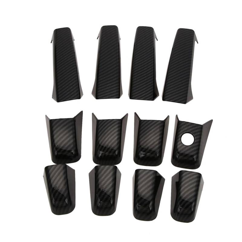 Außentürgriff Auto-Türgriffabdeckung Mit Kohlefasermuster Für Chevy Für Silverado 1500 2500 3500 2007 2008 2009 2010 2011 2012 2013 2014 Auto Außen Türgriff von DHDYJSA