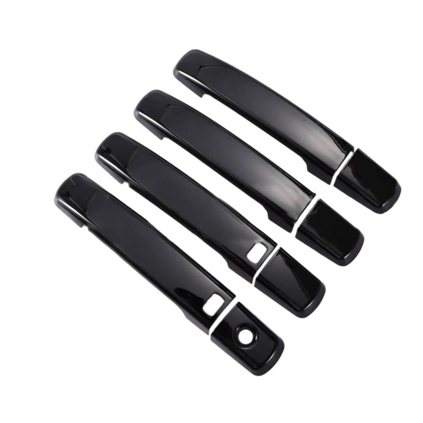 Außentürgriff Autotürgriffabdeckung Zierleisten Chrom Türgriffabdeckung Styling Für Nissan Für Qashqai Für J10 2007 2008 2009 2010 2011 2012 2013 Auto Außen Türgriff(Style1 Carbon Fiber) von DHDYJSA