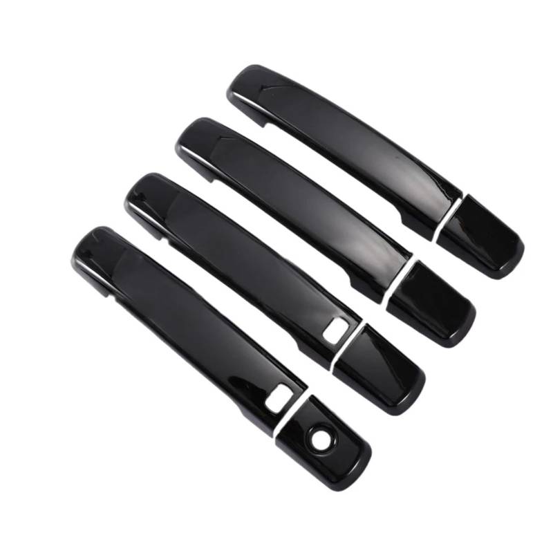 Außentürgriff Autotürgriffabdeckung Zierleisten Chrom Türgriffabdeckung Styling Für Nissan Für Qashqai Für J10 2007 2008 2009 2010 2011 2012 2013 Auto Außen Türgriff(Style1 Carbon Fiber) von DHDYJSA