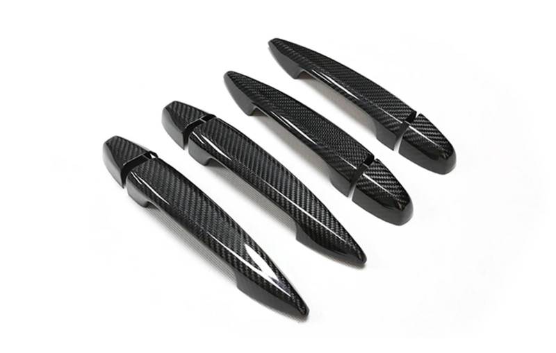 Außentürgriff Dry Carbon Fiber Auto Außentürgriff Abdeckung Trim Für X5 Für F15 2015 2016 2017 2018 KEIN Schlüsselloch Auto Außen Türgriff von DHDYJSA