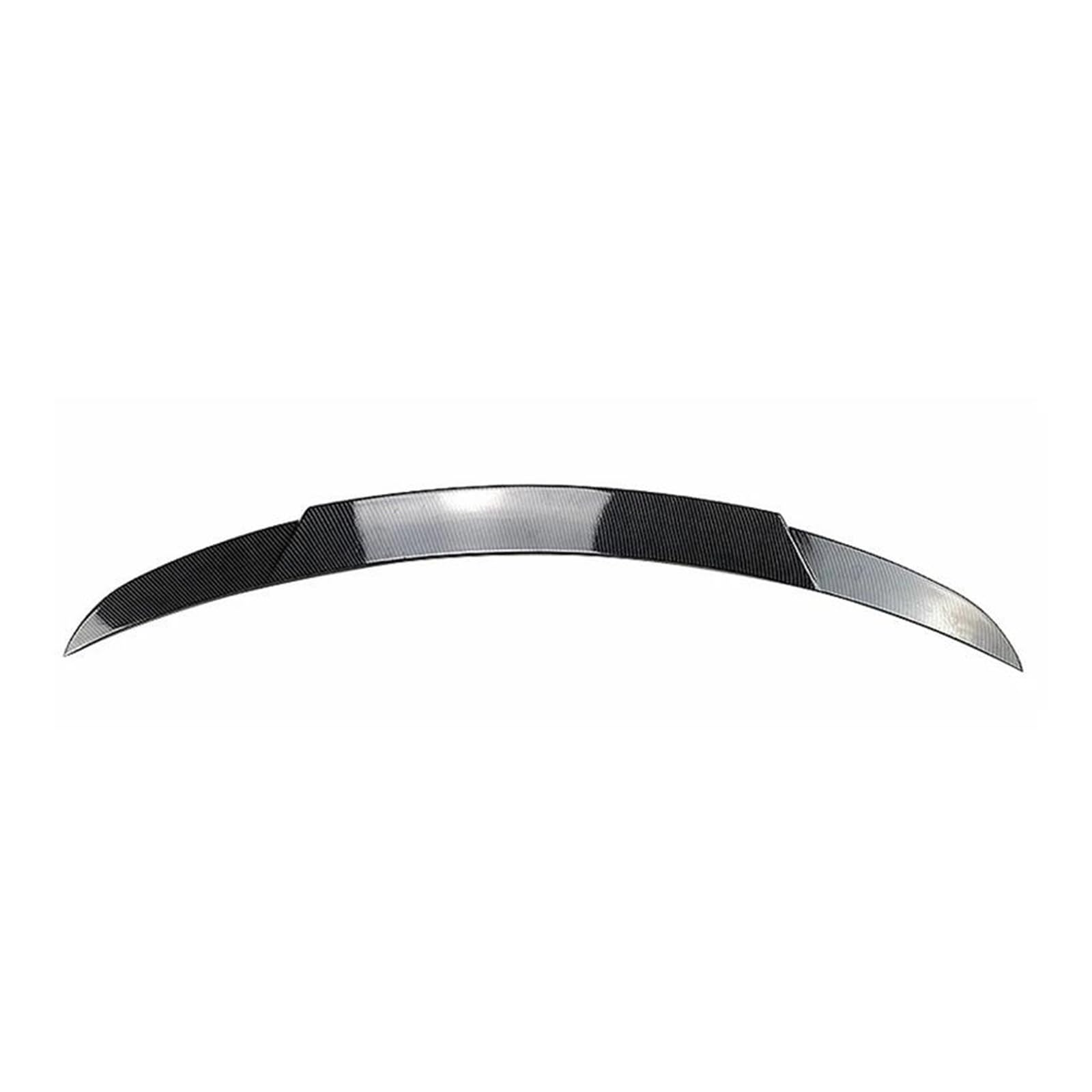 Auto Spoiler Wing Für Benz Für C Klasse W206 C200 C260 C300 Limousine 2022 2023 Schwarz/Carbon Look Zubehör Auto Hinten stamm Spoiler Flügel Auto Spoiler(Carbon Look) von DHDYJSA