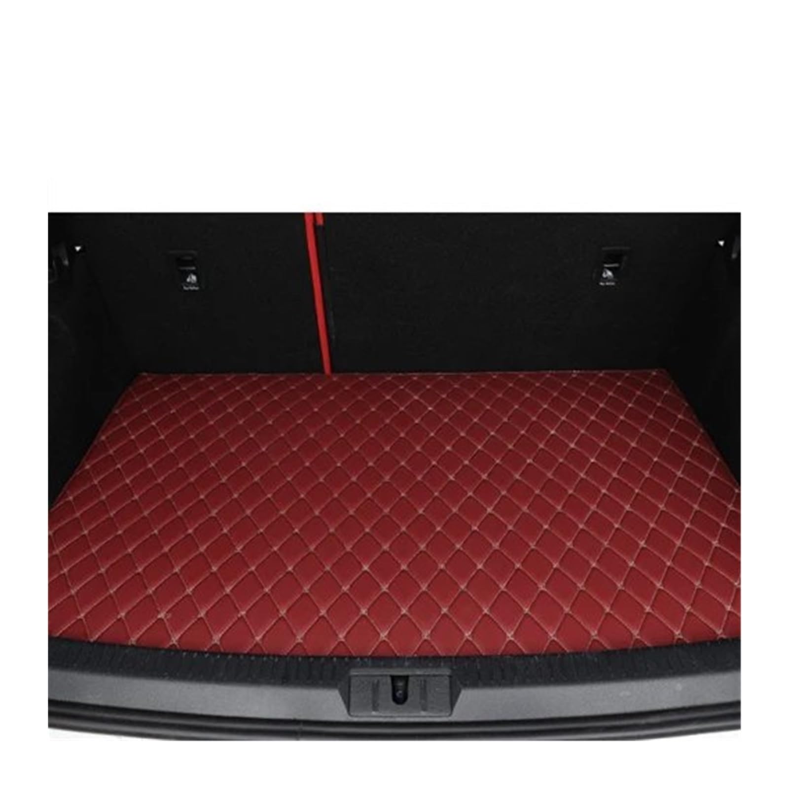 Automatten Auto Boden Matte Innen Zubehör Leder Teppiche Teppiche Fuß Pads Für A3 Für 8P 2004-2010 Fussmatten Auto(Right hand drive,1pc trunk mat12) von DHDYJSA
