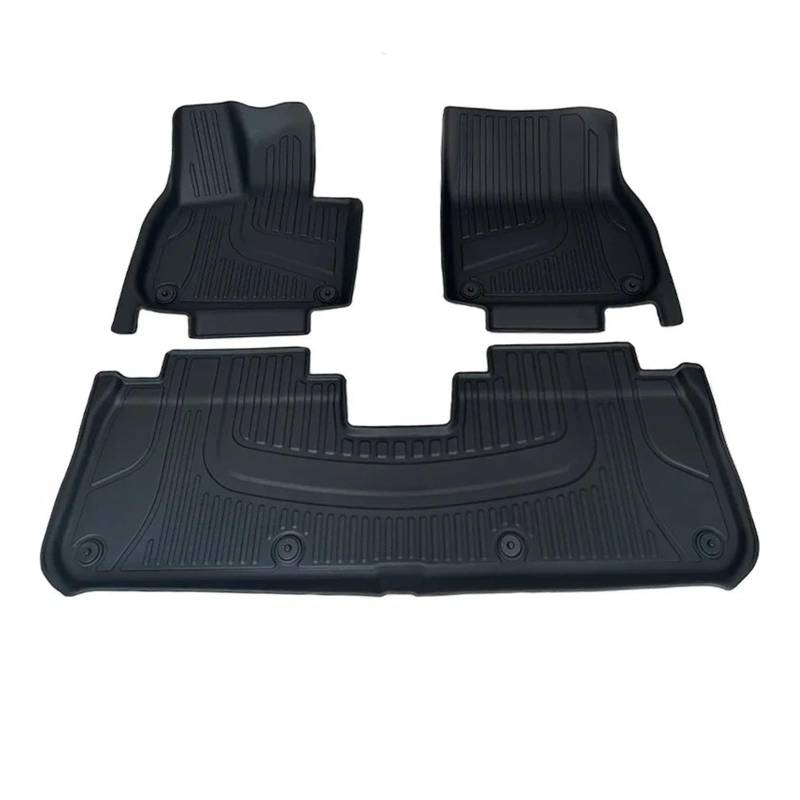 Automatten Auto-Fußmatten Für Lixiang Für L7 2023 2024 Wasserdicht Rutschfest TPE-Autoteppich Schwarze Bodeneinlagen Kofferraummatten Fussmatten Auto(2023 Left rudder Black) von DHDYJSA