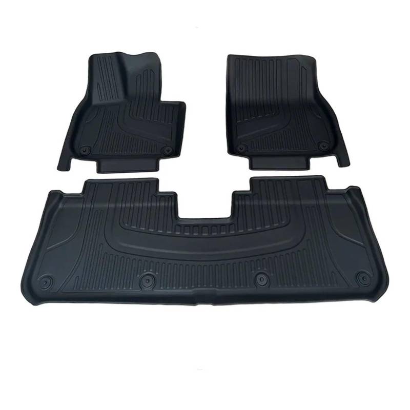 Automatten Auto-Fußmatten Für Lixiang Für L7 2023 2024 Wasserdicht Rutschfest TPE-Autoteppich Schwarze Bodeneinlagen Kofferraummatten Fussmatten Auto(2024 Left rudder Black) von DHDYJSA