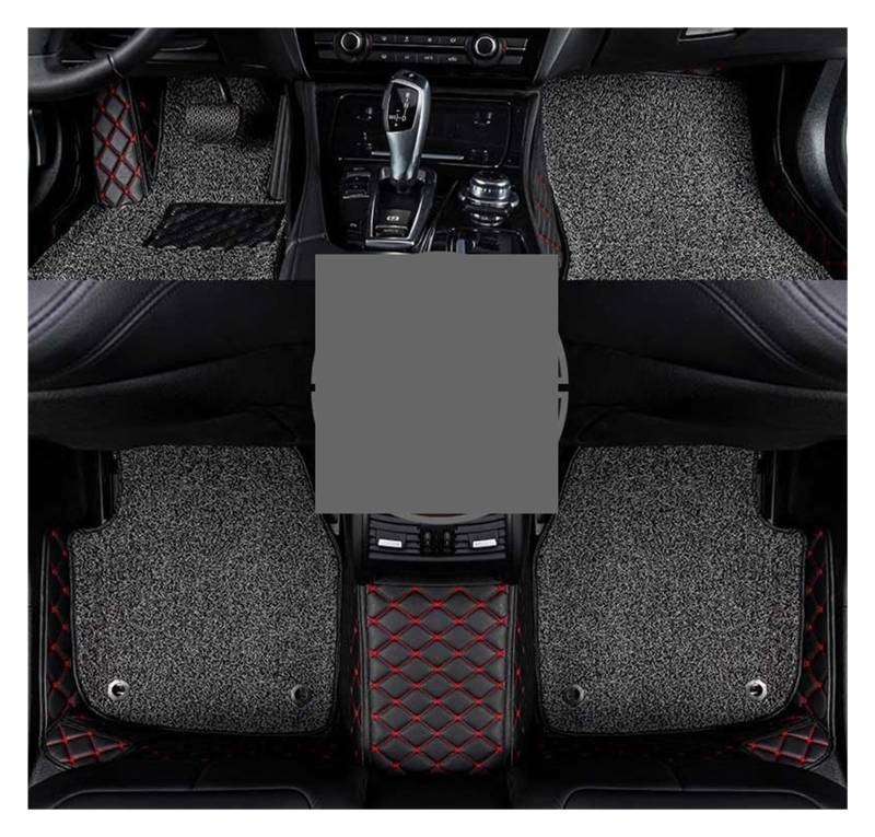 Automatten Auto Fußmatten Nach Auto Fuß Pads Automobil Teppich Abdeckung Für Changan Für CS55 Für Plus 2020 2021 2022 2023 Fussmatten Auto(Colour10,A 20-22) von DHDYJSA