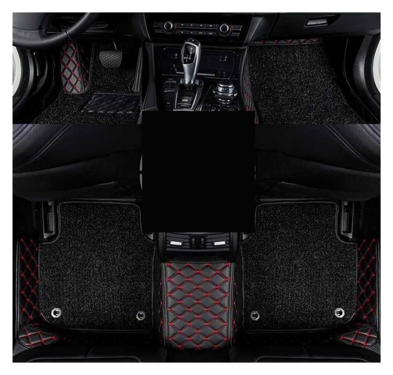 Automatten Auto Fußmatten Nach Auto Fuß Pads Automobil Teppich Abdeckung Für Changan Für CS55 Für Plus 2020 2021 2022 2023 Fussmatten Auto(Colour12,A 20-22) von DHDYJSA