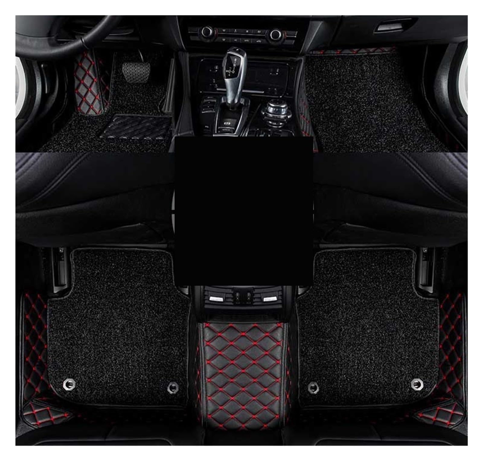 Automatten Auto Fußmatten Nach Auto Fuß Pads Automobil Teppich Abdeckung Für Changan Für CS55 Für Plus 2020 2021 2022 2023 Fussmatten Auto(Colour12,B 22-23) von DHDYJSA