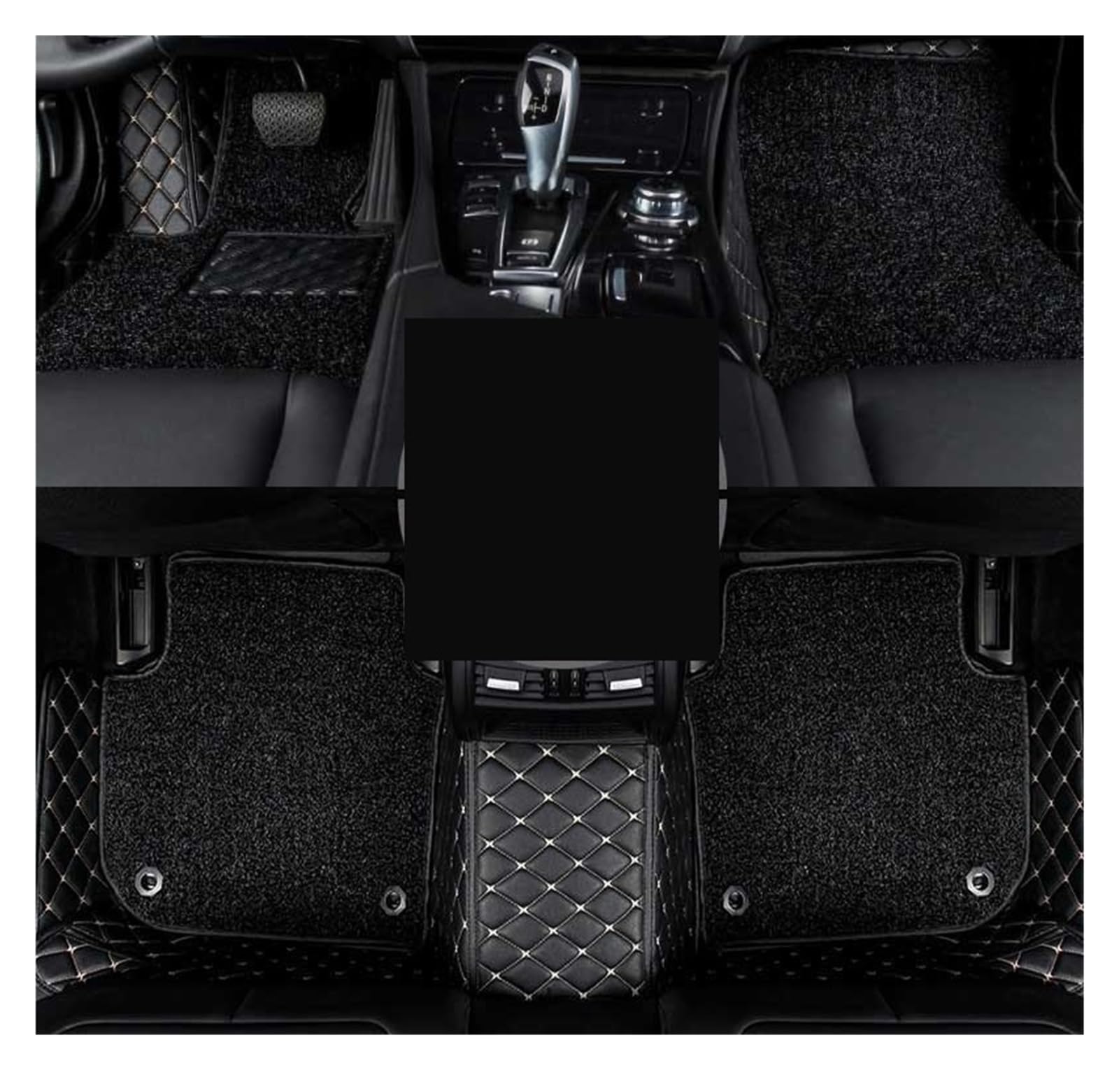 Automatten Auto Fußmatten Nach Auto Fuß Pads Automobil Teppich Abdeckung Für Changan Für CS55 Für Plus 2020 2021 2022 2023 Fussmatten Auto(Colour2,B 22-23) von DHDYJSA