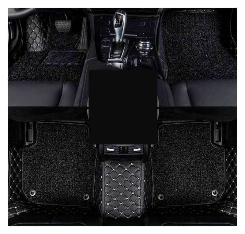 Automatten Auto Fußmatten Nach Auto Fuß Pads Automobil Teppich Abdeckung Für Changan Für CS55 Für Plus 2020 2021 2022 2023 Fussmatten Auto(Colour2,B 22-23) von DHDYJSA