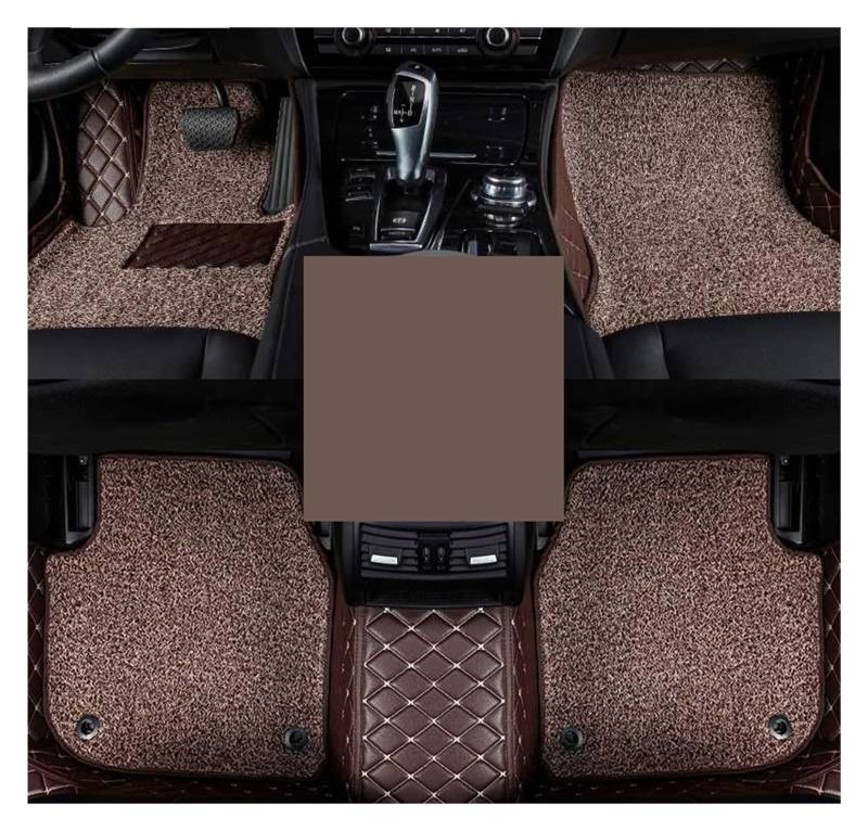 Automatten Auto Fußmatten Nach Auto Fuß Pads Automobil Teppich Abdeckung Für Changan Für CS55 Für Plus 2020 2021 2022 2023 Fussmatten Auto(Colour5,B 22-23) von DHDYJSA