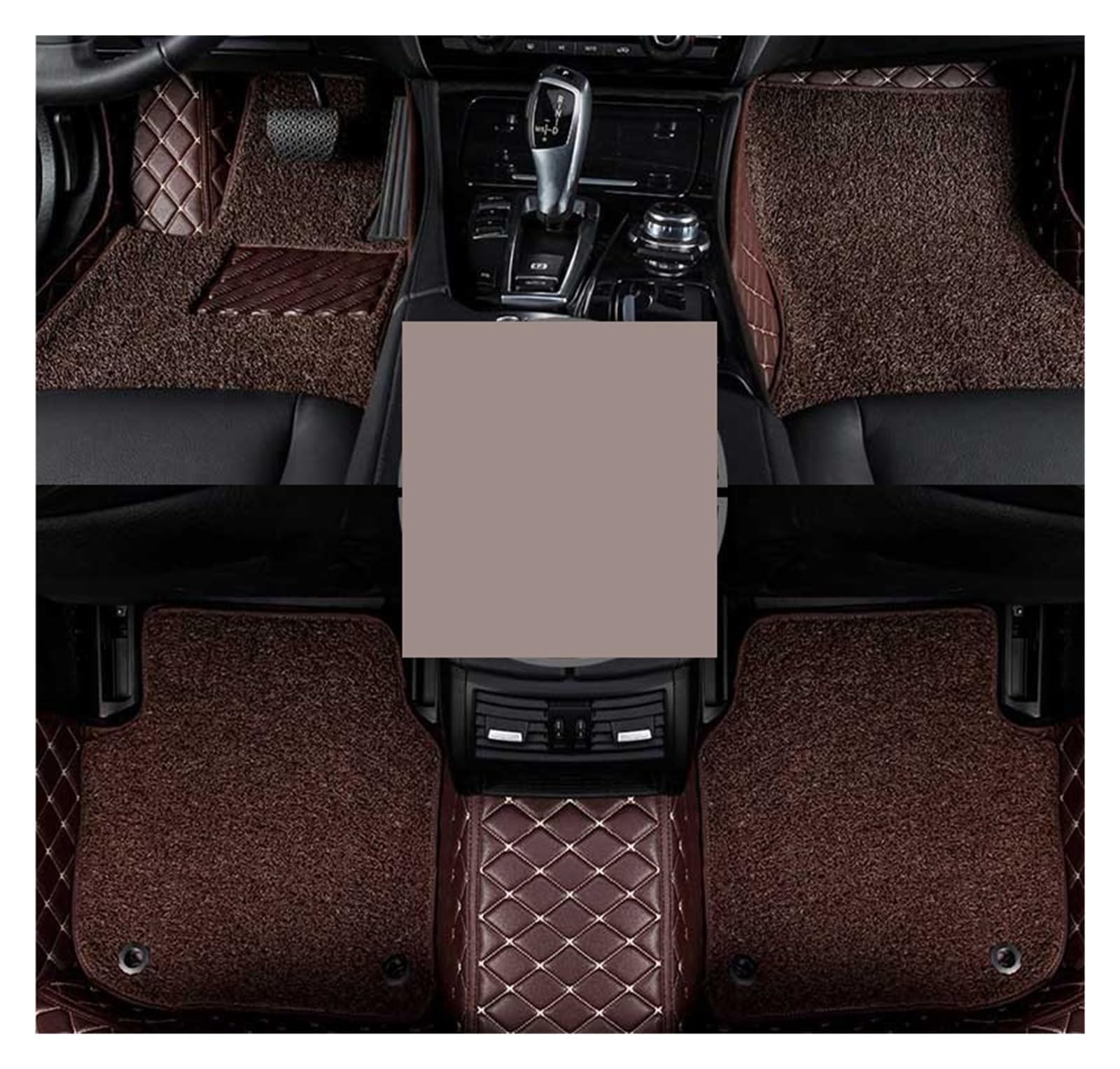Automatten Auto Fußmatten Nach Auto Fuß Pads Automobil Teppich Abdeckung Für Changan Für CS55 Für Plus 2020 2021 2022 2023 Fussmatten Auto(Colour7,B 22-23) von DHDYJSA