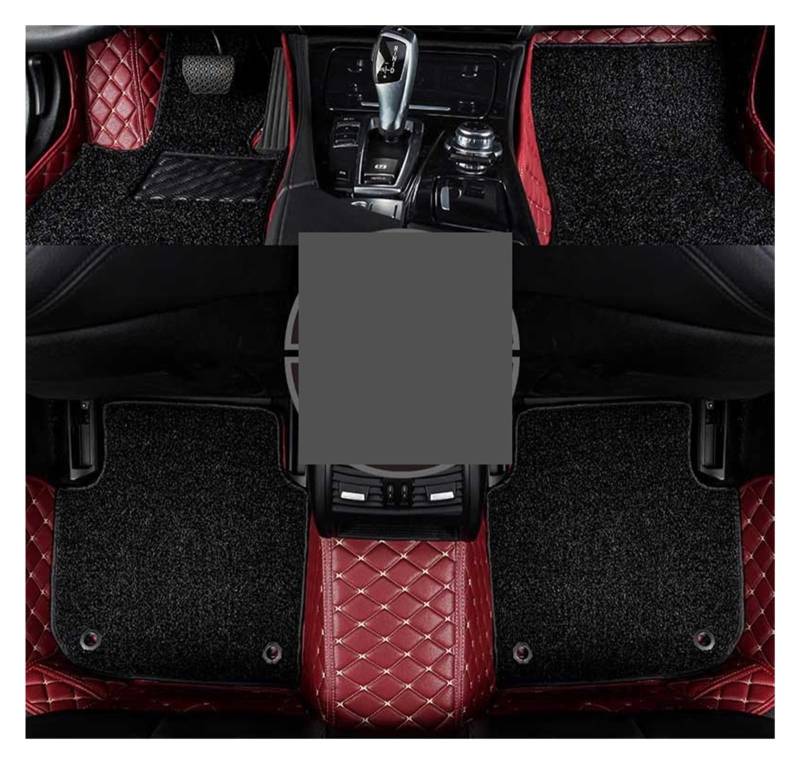 Automatten Auto Fußmatten Nach Auto Fuß Pads Automobil Teppich Abdeckung Für Changan Für CS55 Für Plus 2020 2021 2022 2023 Fussmatten Auto(Colour9,B 22-23) von DHDYJSA