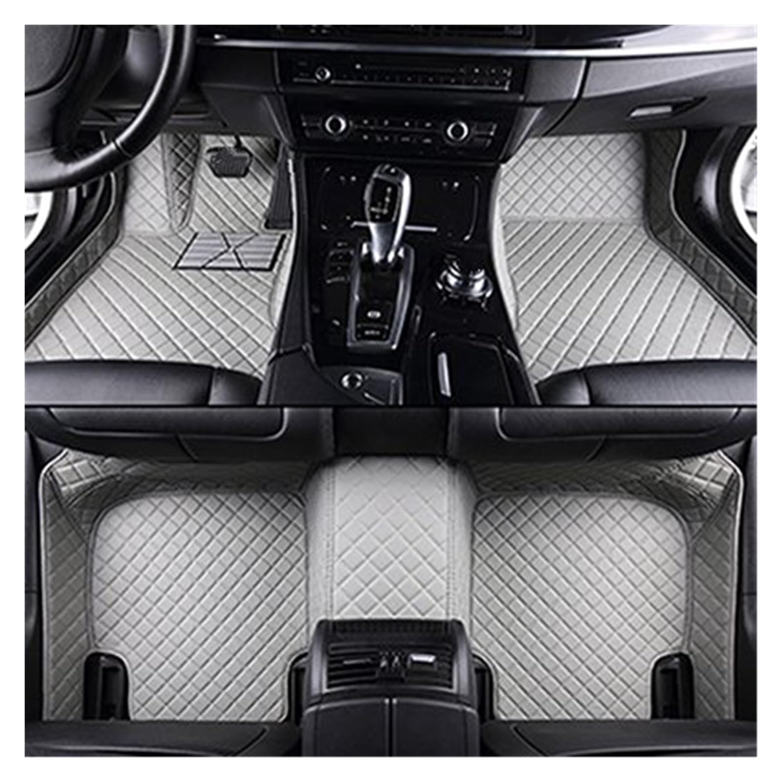 Automatten Benutzerdefinierte Auto Fußmatten Auto Innen Teppich Für X5 Für E70 2006 2007 2008 2009 2010 2011 2012 2013 Jahr Fussmatten Auto(Gray) von DHDYJSA
