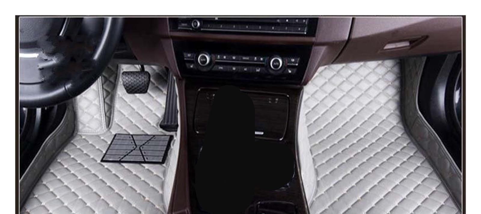 Automatten Benutzerdefinierte Auto Fußmatten Auto Teppiche Fuß Coche Zubehör Für Hyundai Für I30 2007 2008 2009 2010 2011 2012 Fussmatten Auto(Gray) von DHDYJSA