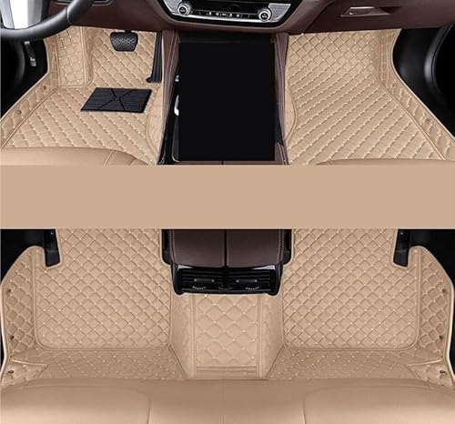 Automatten Benutzerdefinierte Auto Fußmatten Für A4 Für B6 2000 2001 2002 2003 2004 Jahre Auto Teppiche Fuß Coche Zubehör Fussmatten Auto(Beige) von DHDYJSA