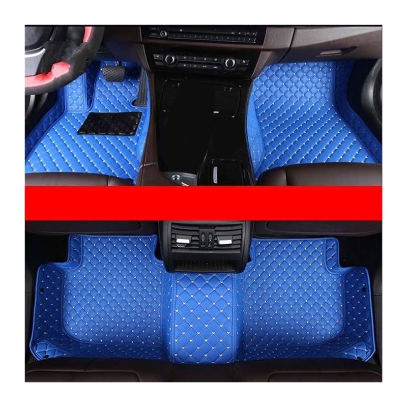Automatten Benutzerdefinierte Auto Fußmatten Für Hyundai Für I30 2007-2012 Auto Teppiche Fuß Coche Zubehör Für Hyundai Für I30 2007-2012 Fussmatten Auto(Blue) von DHDYJSA