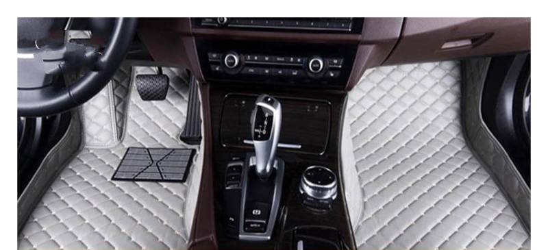 Automatten Benutzerdefinierte Auto-Fußmatten Für VW Für Tiguan 2007–2023 Auto-Teppiche Fußmatten Coche-Zubehör Fussmatten Auto(Gray,2017-2023) von DHDYJSA