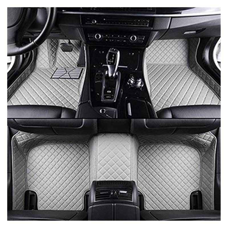 Automatten Benutzerdefinierte Auto Fußmatten Für X5 Für E70 2006 2007 2008 2009 2010 2011 2012 2013 Auto Innen Teppich Fussmatten Auto(Gray) von DHDYJSA