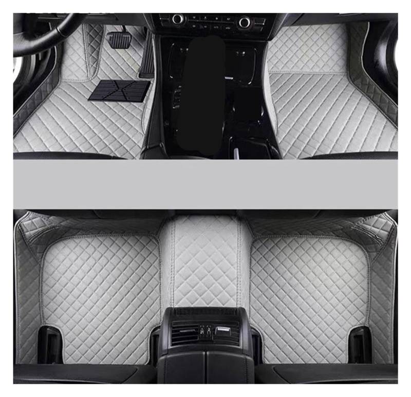 Automatten Custom Car Fußmatten Auto Teppiche Fuß Coche Zubehör Für Lexus Für GX Für GX460 Für GX470 2001-2023 Fussmatten Auto(Grey,2001-2009) von DHDYJSA