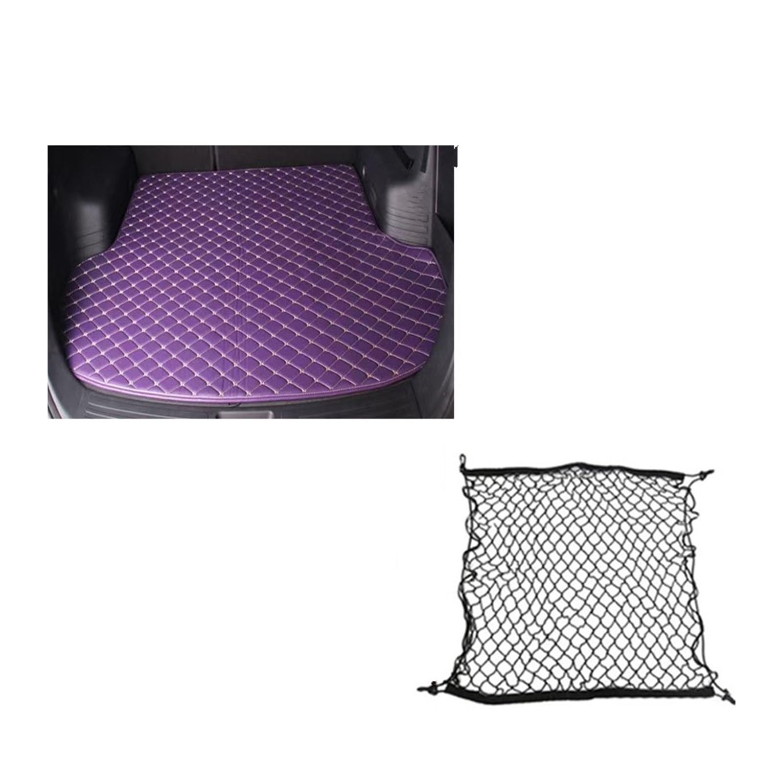 Automatten Für Ford Für Mustang 2021 2020 2019 2018 2017 2016 2015 Auto Fußmatten Interior Styling Leder Teppiche Auto Schutz Fussmatten Auto(2PC mat and net 1,Left steering wheel) von DHDYJSA