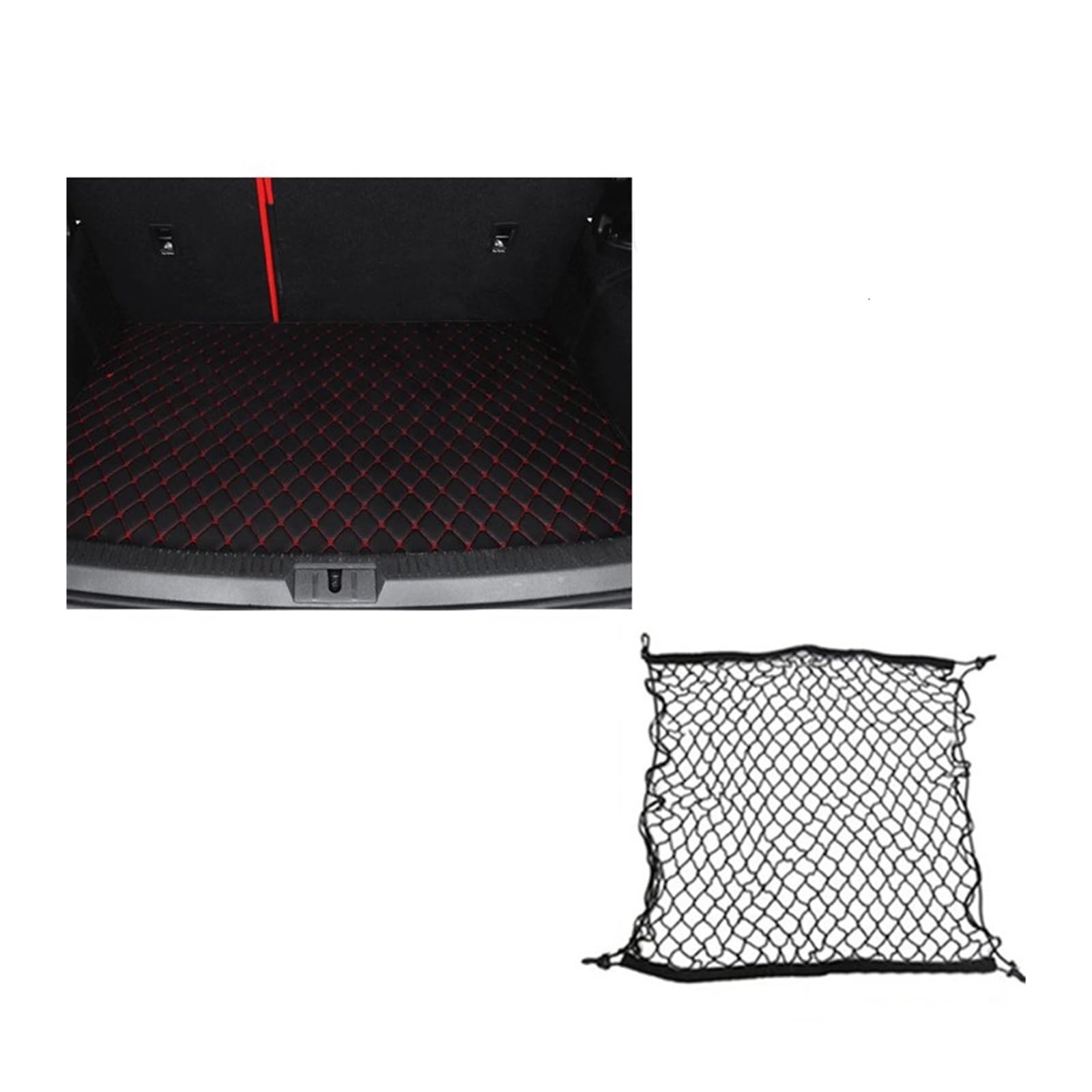 Automatten Für Ford Für Mustang 2021 2020 2019 2018 2017 2016 2015 Auto Fußmatten Interior Styling Leder Teppiche Auto Schutz Fussmatten Auto(2PC mat and net 25,Left steering wheel) von DHDYJSA