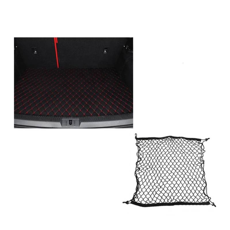 Automatten Für Ford Für Mustang 2021 2020 2019 2018 2017 2016 2015 Auto Fußmatten Interior Styling Leder Teppiche Auto Schutz Fussmatten Auto(2PC mat and net 25,Left steering wheel) von DHDYJSA