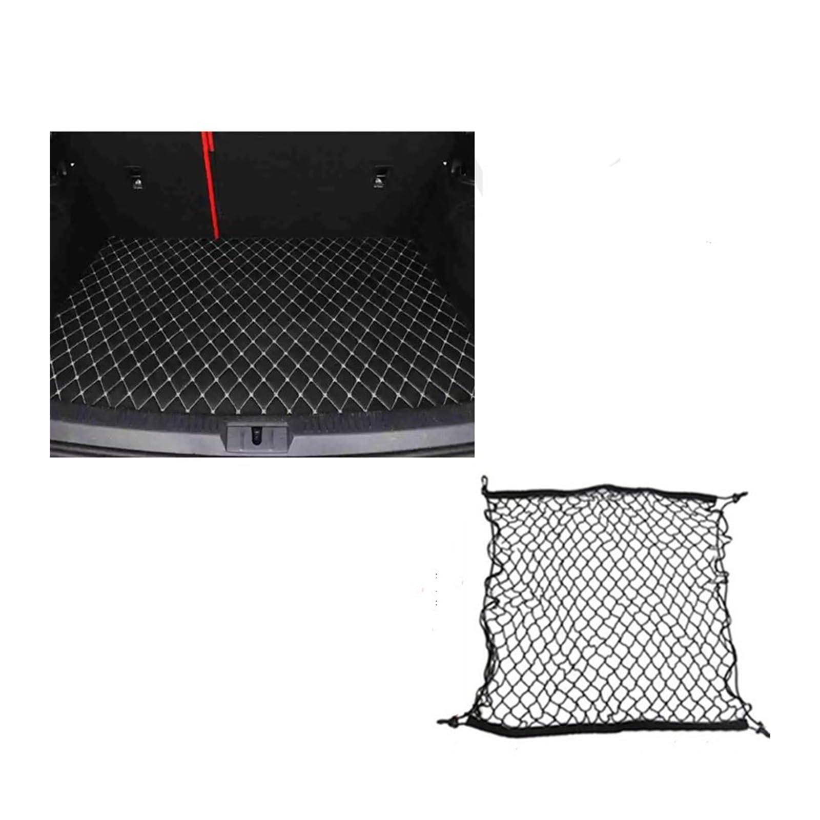 Automatten Für Ford Für Mustang 2021 2020 2019 2018 2017 2016 2015 Auto Fußmatten Interior Styling Leder Teppiche Auto Schutz Fussmatten Auto(2PC mat and net 27,Right steering wheel) von DHDYJSA