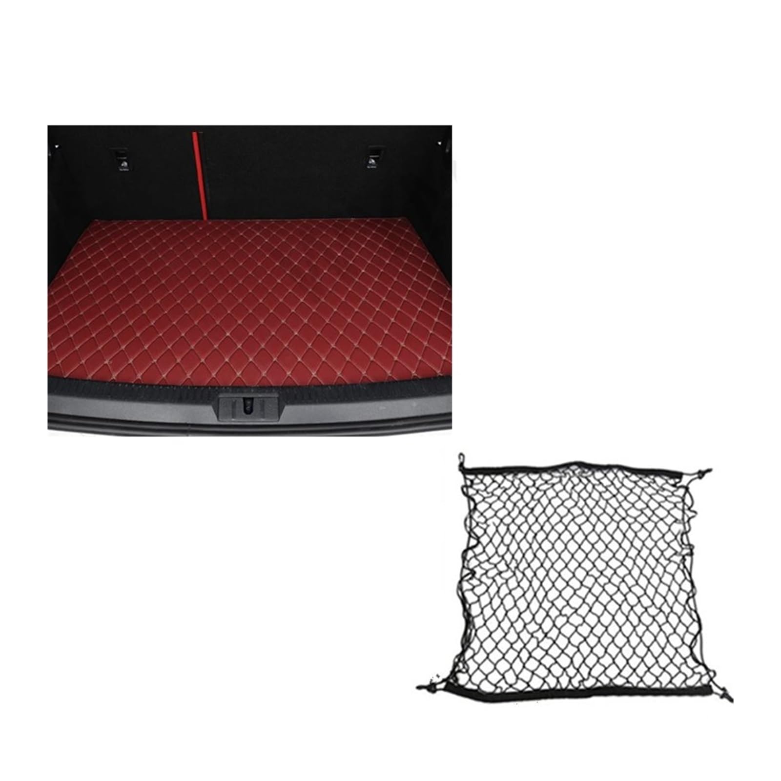 Automatten Für Ford Für Mustang 2021 2020 2019 2018 2017 2016 2015 Auto Fußmatten Interior Styling Leder Teppiche Auto Schutz Fussmatten Auto(2PC mat and net 29,Right steering wheel) von DHDYJSA