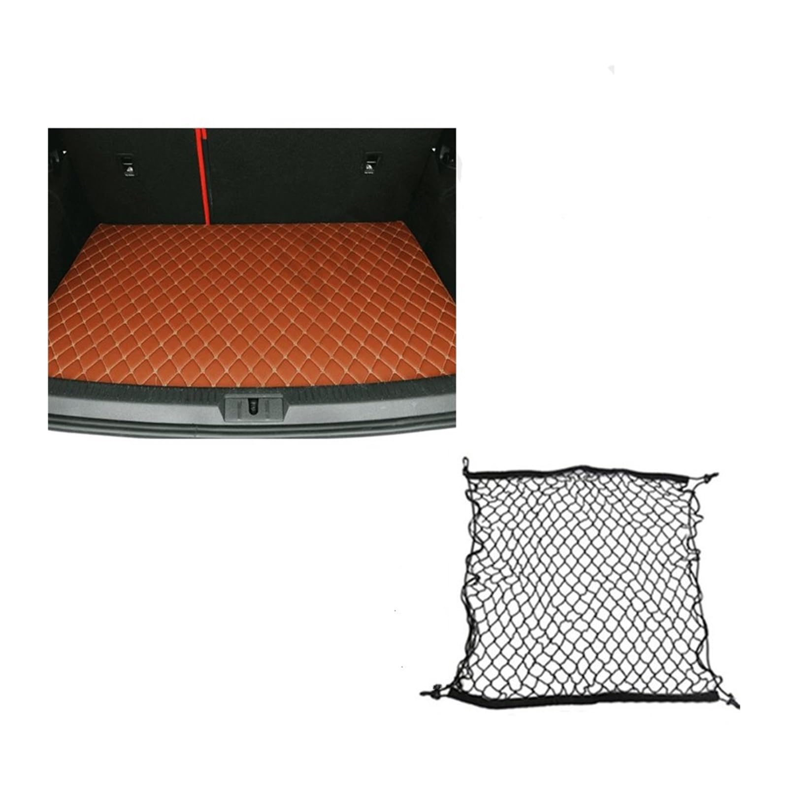 Automatten Für Ford Für Mustang 2021 2020 2019 2018 2017 2016 2015 Auto Fußmatten Interior Styling Leder Teppiche Auto Schutz Fussmatten Auto(2PC mat and net 31,Left steering wheel) von DHDYJSA