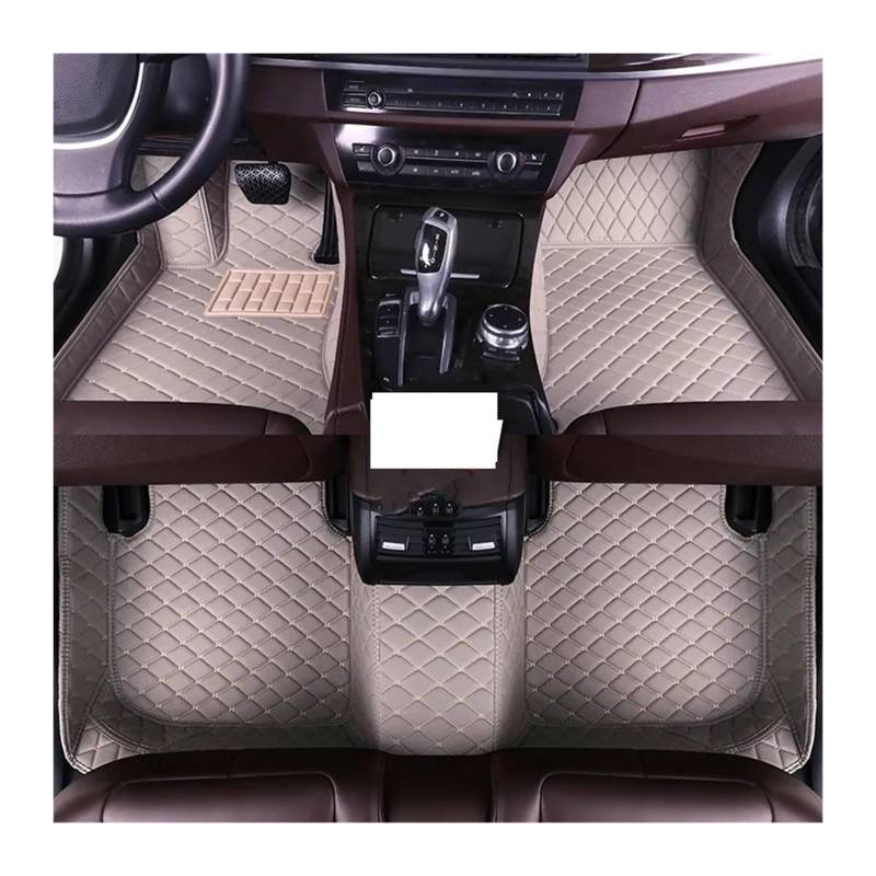 Automatten Für Ford Für Mustang 2021 2020 2019 2018 2017 2016 2015 Auto Fußmatten Interior Styling Leder Teppiche Auto Schutz Fussmatten Auto(3PC floor mat 8,Right steering wheel) von DHDYJSA