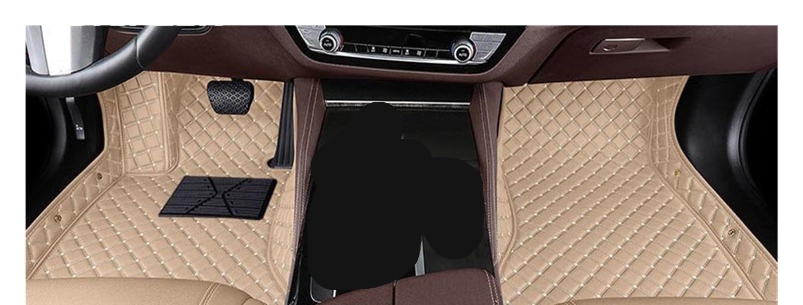 Automatten Für Lexus Für GX Für GX460 Für GX470 2001-2023 Custom Car Fußmatten Auto Teppiche Fuß Coche Zubehör Fussmatten Auto(Beige,2010-2023) von DHDYJSA