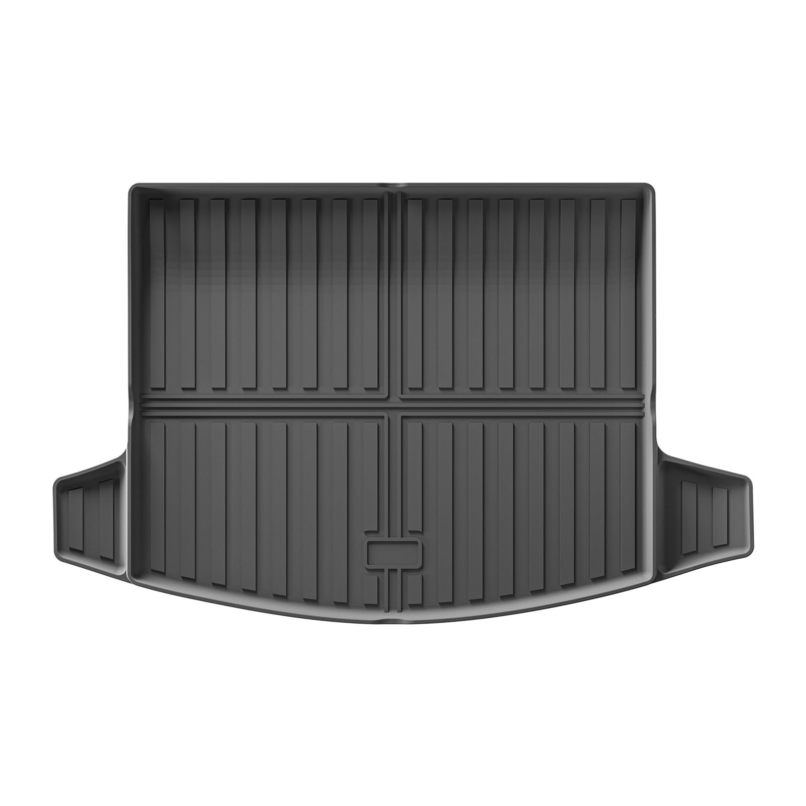 Automatten Für Lincoln Für Nautilus 2024 2025 Auto Fußmatten Cargo-Liner Stamm Pad TPE 3D Fuß Matte Schwarz Links Hand Stick Fussmatten Auto(TRUNK 1P) von DHDYJSA