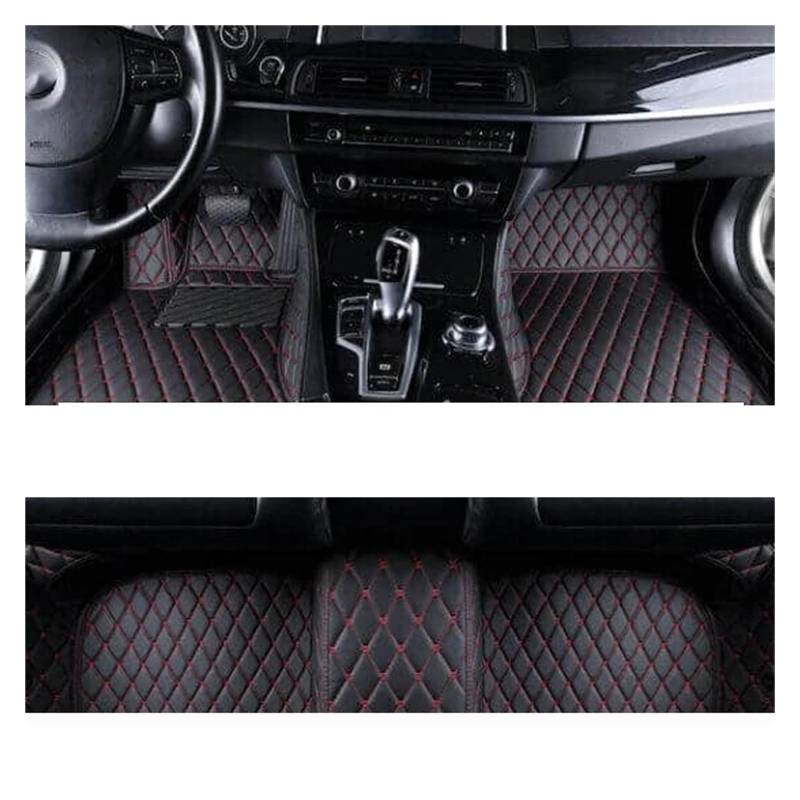 Automatten Für Mazda 3 2006 2007 2008 2009 2010 2011 2012 Auto Fußmatten Benutzerdefinierte Auto Fuß Pads Teppich Abdeckung Innen Zubehör Fussmatten Auto(LHD BLACK RCD) von DHDYJSA