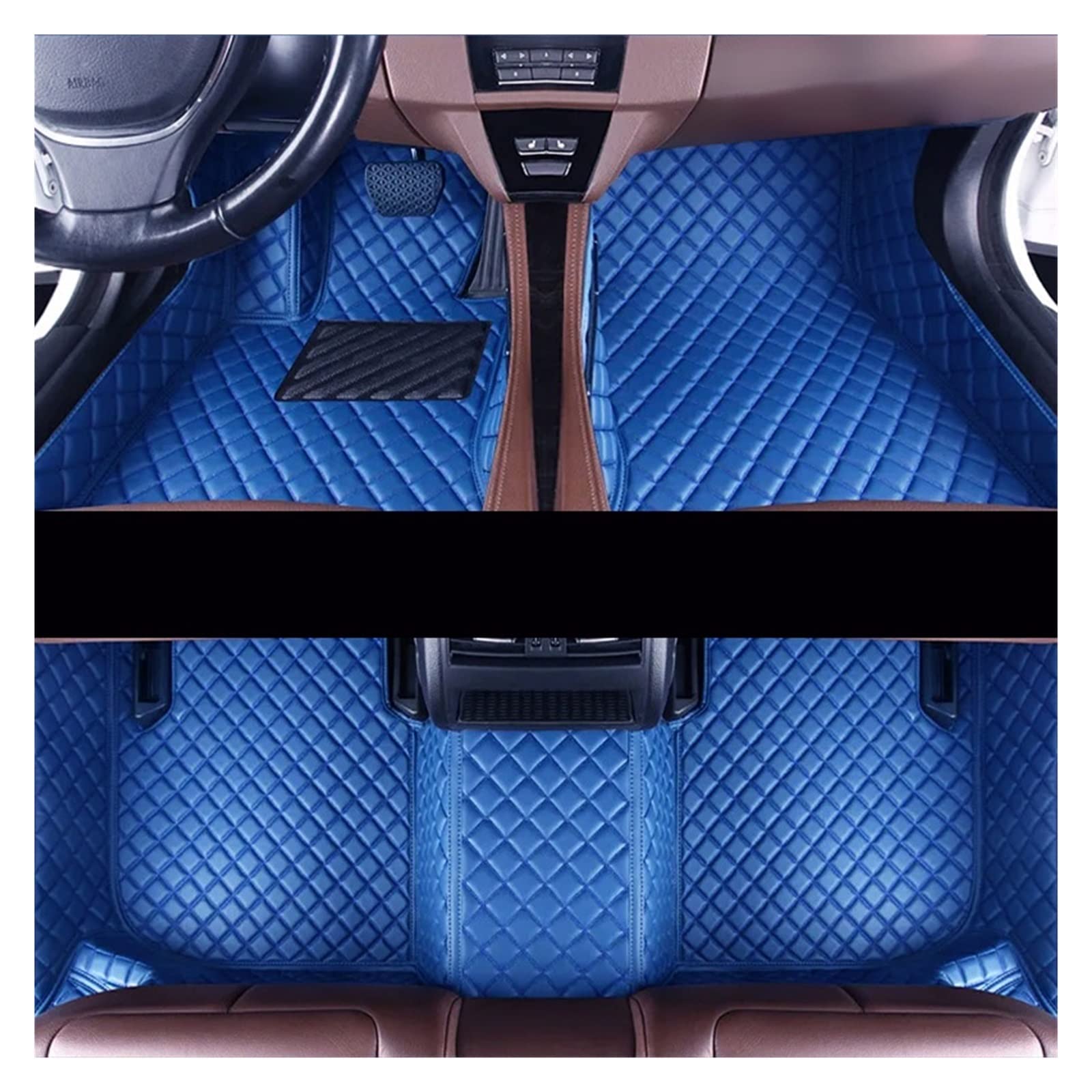 Automatten Für Nissan Für Qashqai 2008 2009 2010 2011 2012 2013 2014 2015 Auto Fußmatten Benutzerdefinierte Fuß Pads Teppich Abdeckung Innen Zubehör Fussmatten Auto(Blue) von DHDYJSA