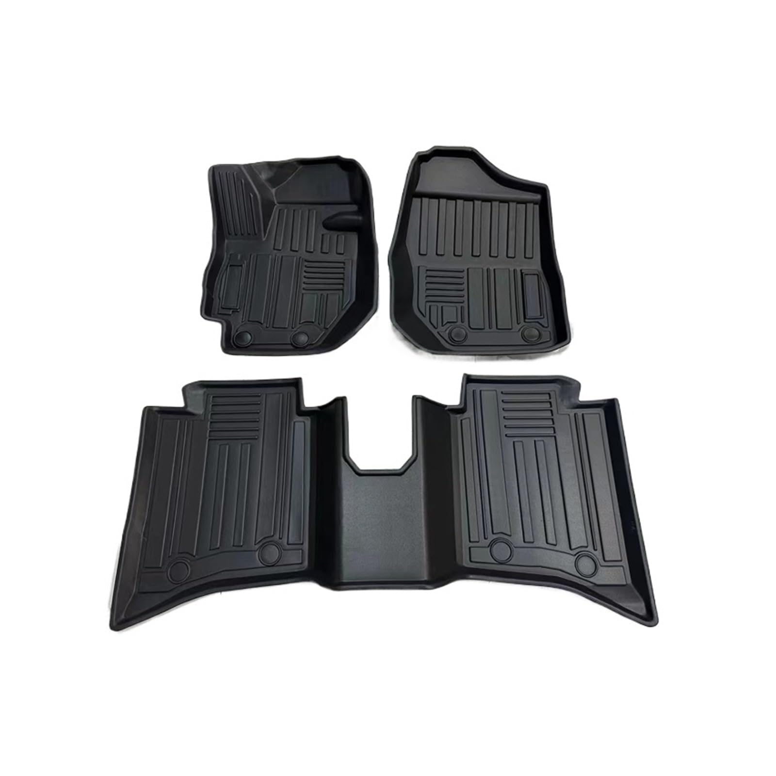 Automatten TPE LHD RHD Auto Matte Für Suzuki Für Jimny 2024 Für JB74 Für JB64 Auto Fuß Pad Schwarz Boden Liner Teppich Zubehör Fussmatten Auto(Left hand driver AT) von DHDYJSA
