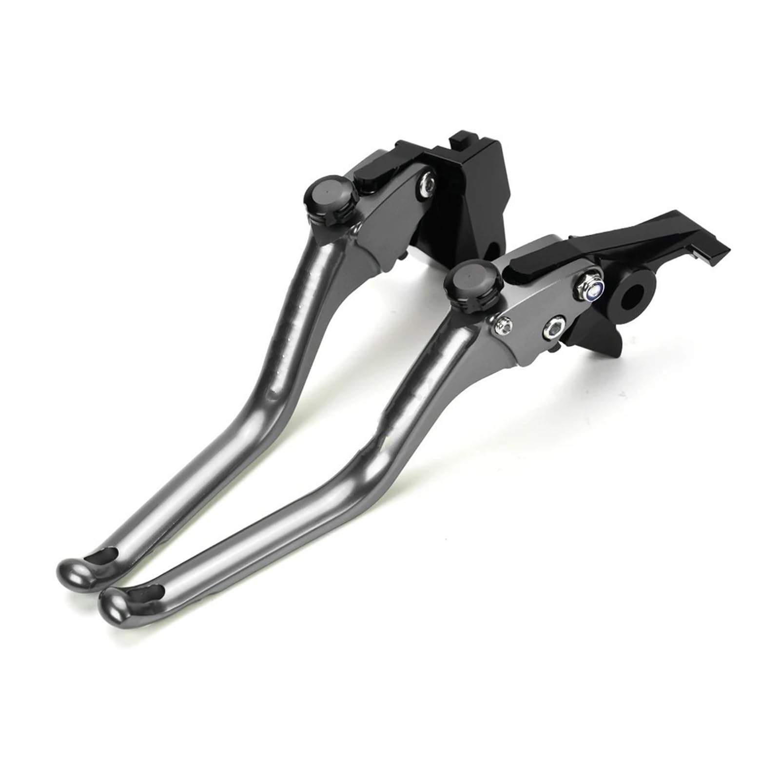 Bremshebel Motorrad Für CB750 Für Hornet 2023 Für CB 750 Motorradzubehör Schlüsselanhänger CNC-Griff Bremshebel Bremskupplungshebel(Levers-Grey) von DHDYJSA