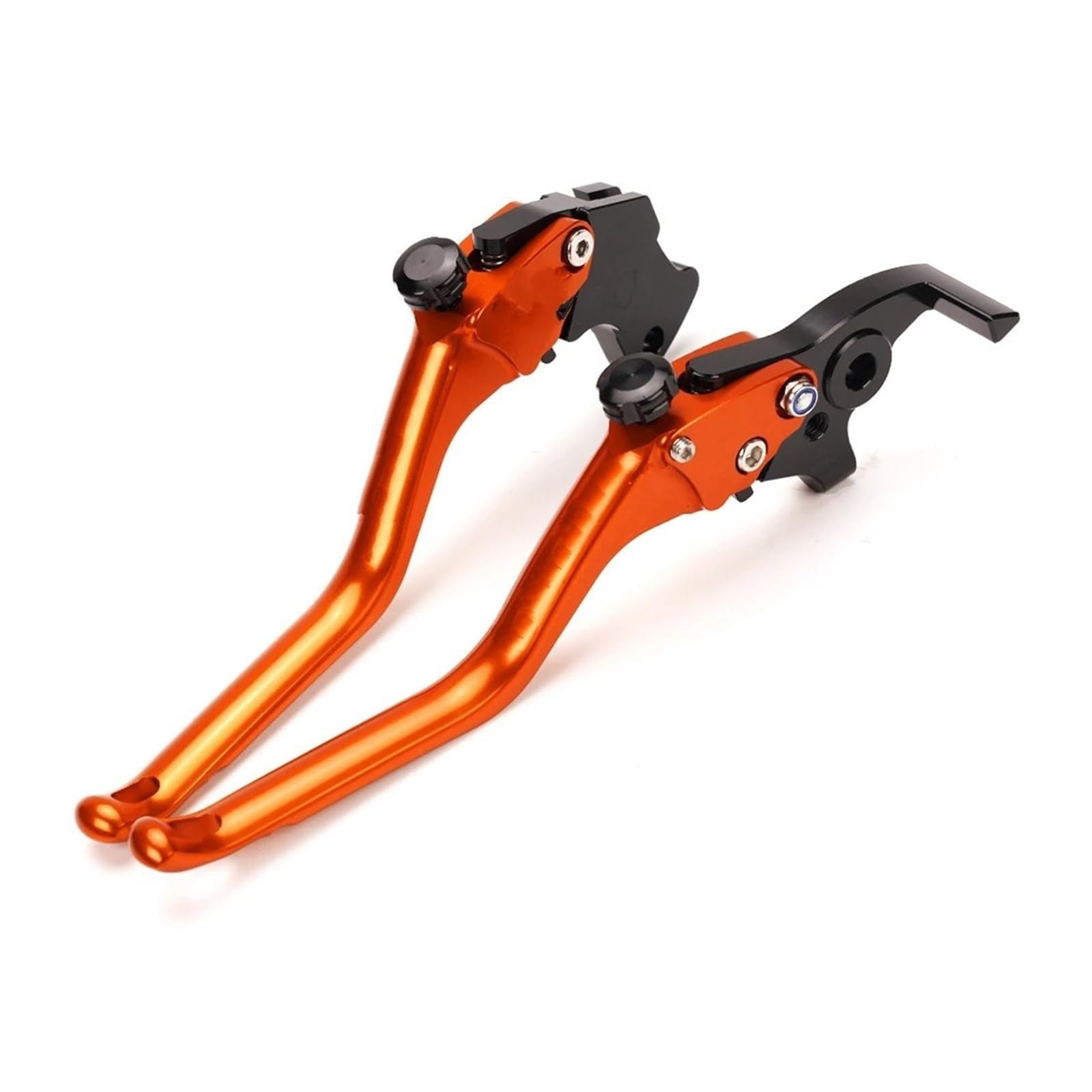 Bremshebel Motorrad Für CB750 Für Hornet 2023 Für CB 750 Motorradzubehör Schlüsselanhänger CNC-Griff Bremshebel Bremskupplungshebel(Levers-Orange) von DHDYJSA