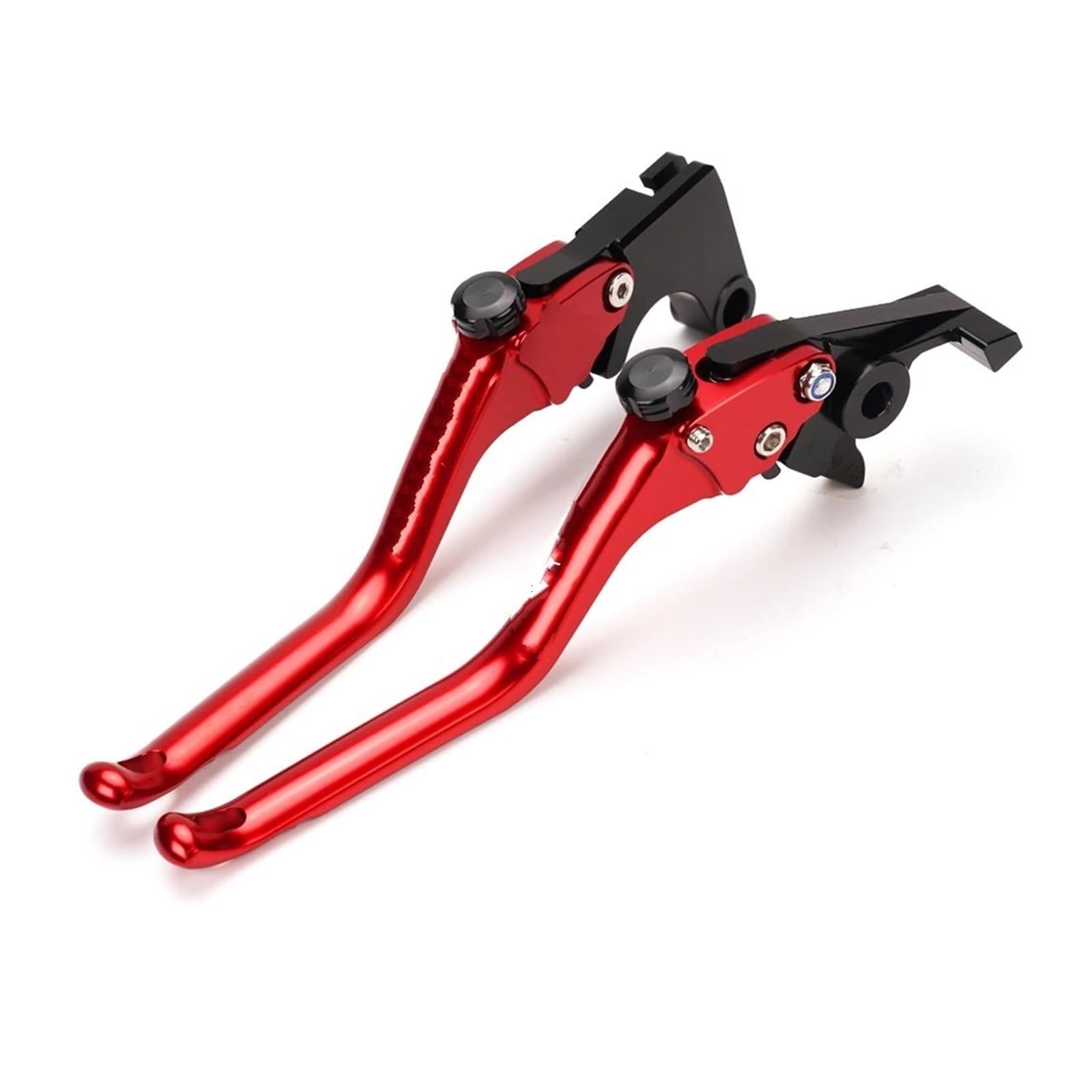 Bremshebel Motorrad Für CB750 Für Hornet 2023 Für CB 750 Motorradzubehör Schlüsselanhänger CNC-Griff Bremshebel Bremskupplungshebel(Levers-Red) von DHDYJSA