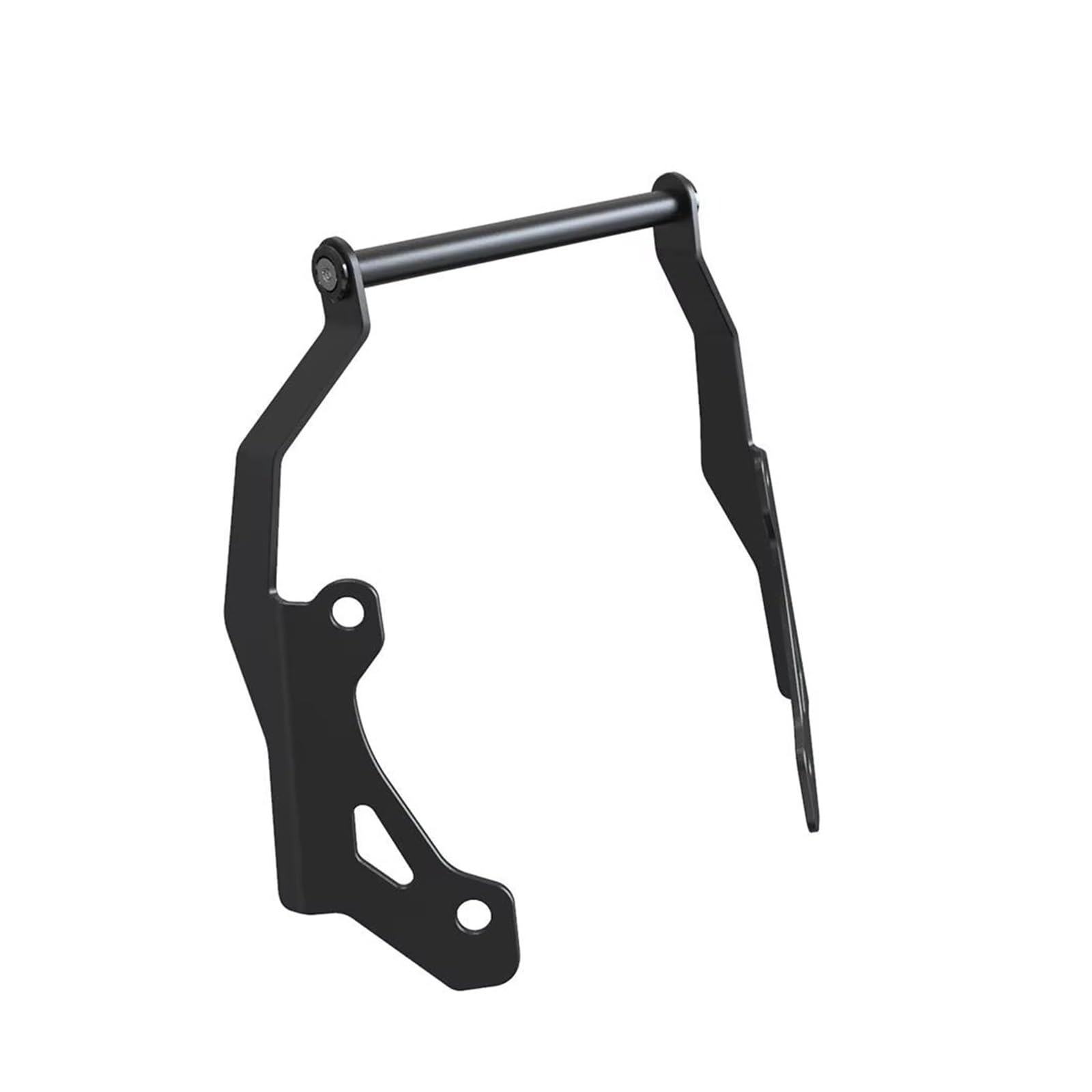 Für NC750X 2021 2022 2023 2024 Motorrad Navigation Halterung Halter Handy Lade GPS Navigation Motorradhalterung(Black 12MM) von DHDYJSA