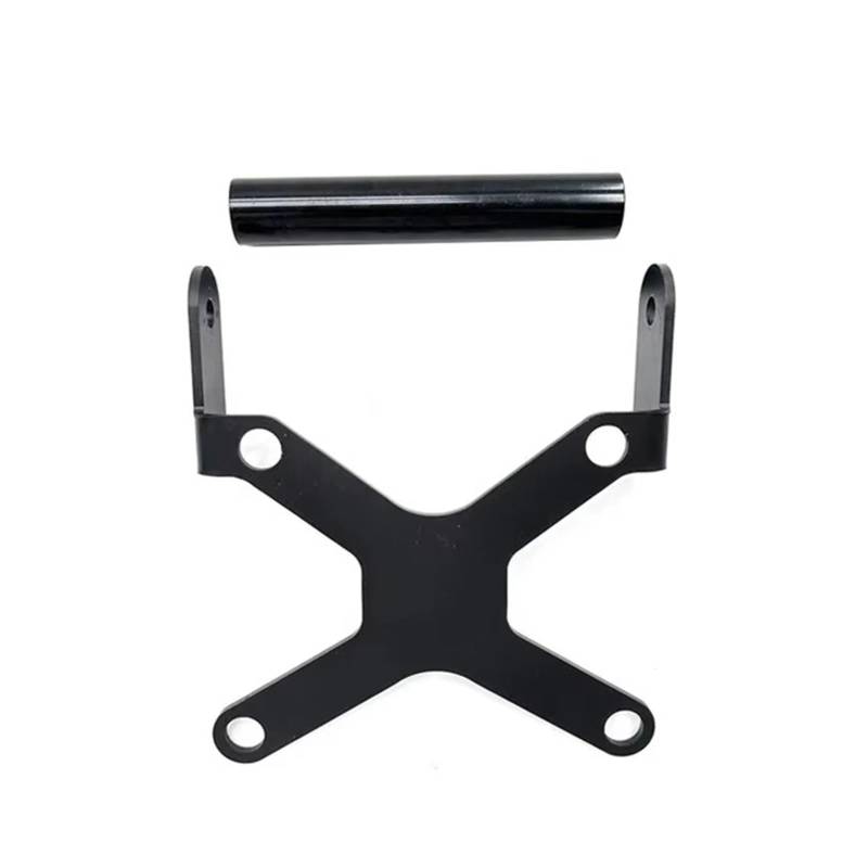 Für Royal Für Enfield Für Himalayan 450 2024 2025 Motorrad Aluminium Telefon Halter Stehen GPS Navigation Platte Halterung Zubehör Navigation Halter GPS Navigation Motorradhalterung(Black 12mm) von DHDYJSA
