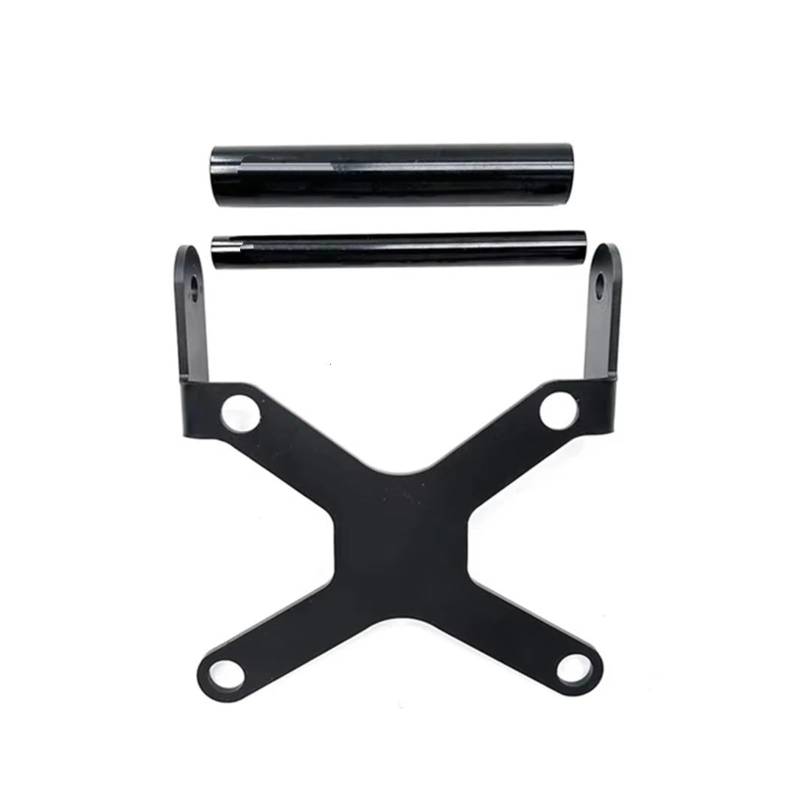 Für Royal Für Enfield Für Himalayan 450 2024 2025 Motorrad Aluminium Telefon Halter Stehen GPS Navigation Platte Halterung Zubehör Navigation Halter GPS Navigation Motorradhalterung(Black 12mm-22mm) von DHDYJSA