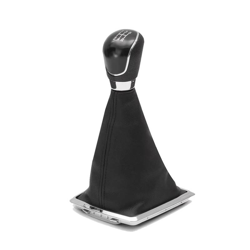 Schaltknauf 5 Gang Schaltgetriebe Auto Schaltknauf Schalthebelmanschette Kofferraumabdeckung Für Focus Für MK2 3 4 7 Für Mondeo Für Galaxy Für Kuga Schaltgetriebe von DHDYJSA