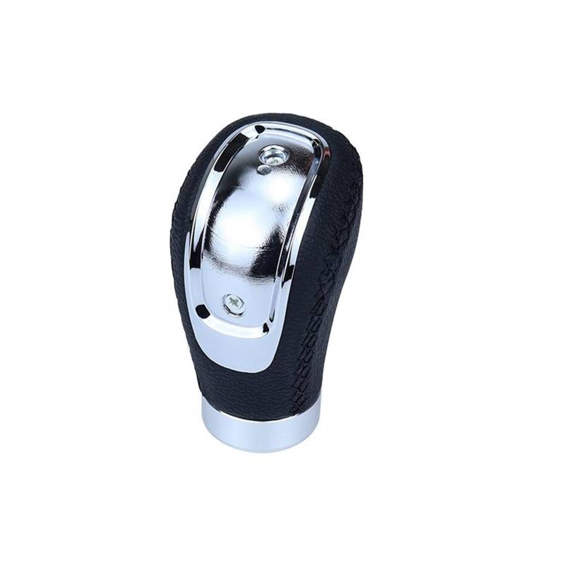 Schaltknauf 5- Oder 6-Gang-Schaltknauf Aus PU-Leder Für Manuelle Autos Schalthebelmanschette Schalthebel Mit Nähten Schaltknauf Für Manuelle Autos Schaltgetriebe(Black Line) von DHDYJSA
