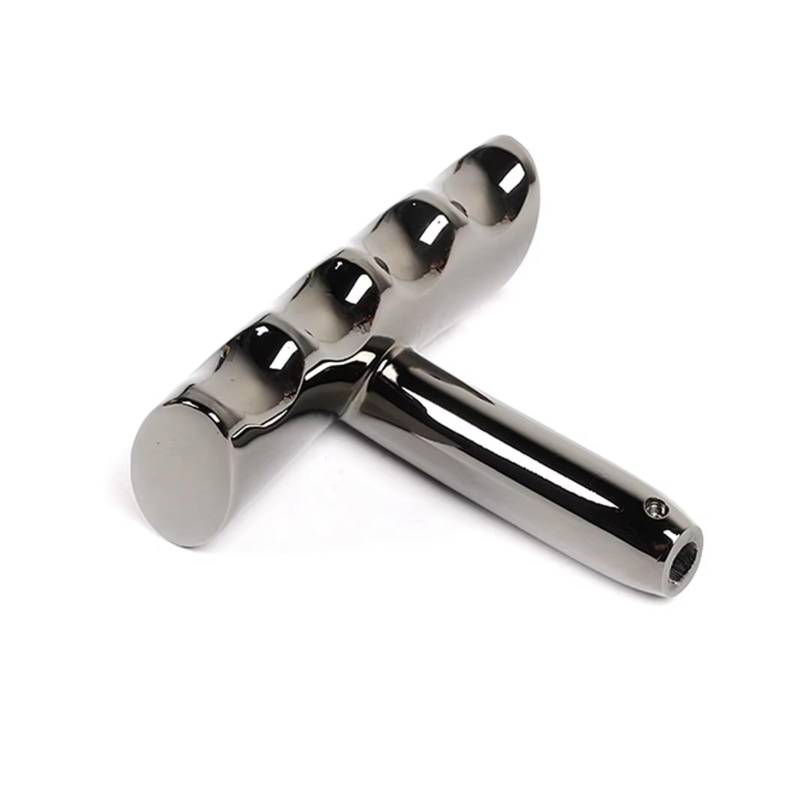 Schaltknauf Aluminiumlegierung T-Griff Schalthebel Schaltknauf Schalthebel Für Dodge Für Charger Für Challenger Für Compass Schwarz Schaltgetriebe(Black) von DHDYJSA