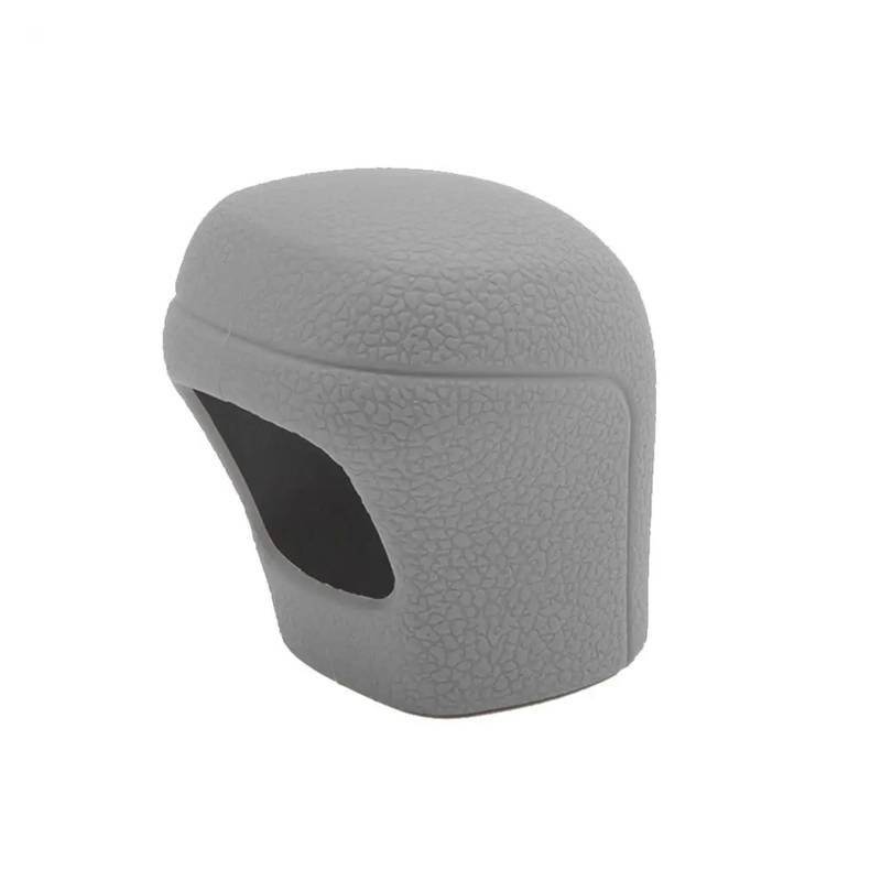 Schaltknauf Auto Silikon Automatische Schaltknauf Abdeckung Anti-Rutsch Schaltknauf Univeral Fit Schalthebel Griff Für Toyota Für C-HR Für Camry Für Corolla Schaltgetriebe(Grey) von DHDYJSA