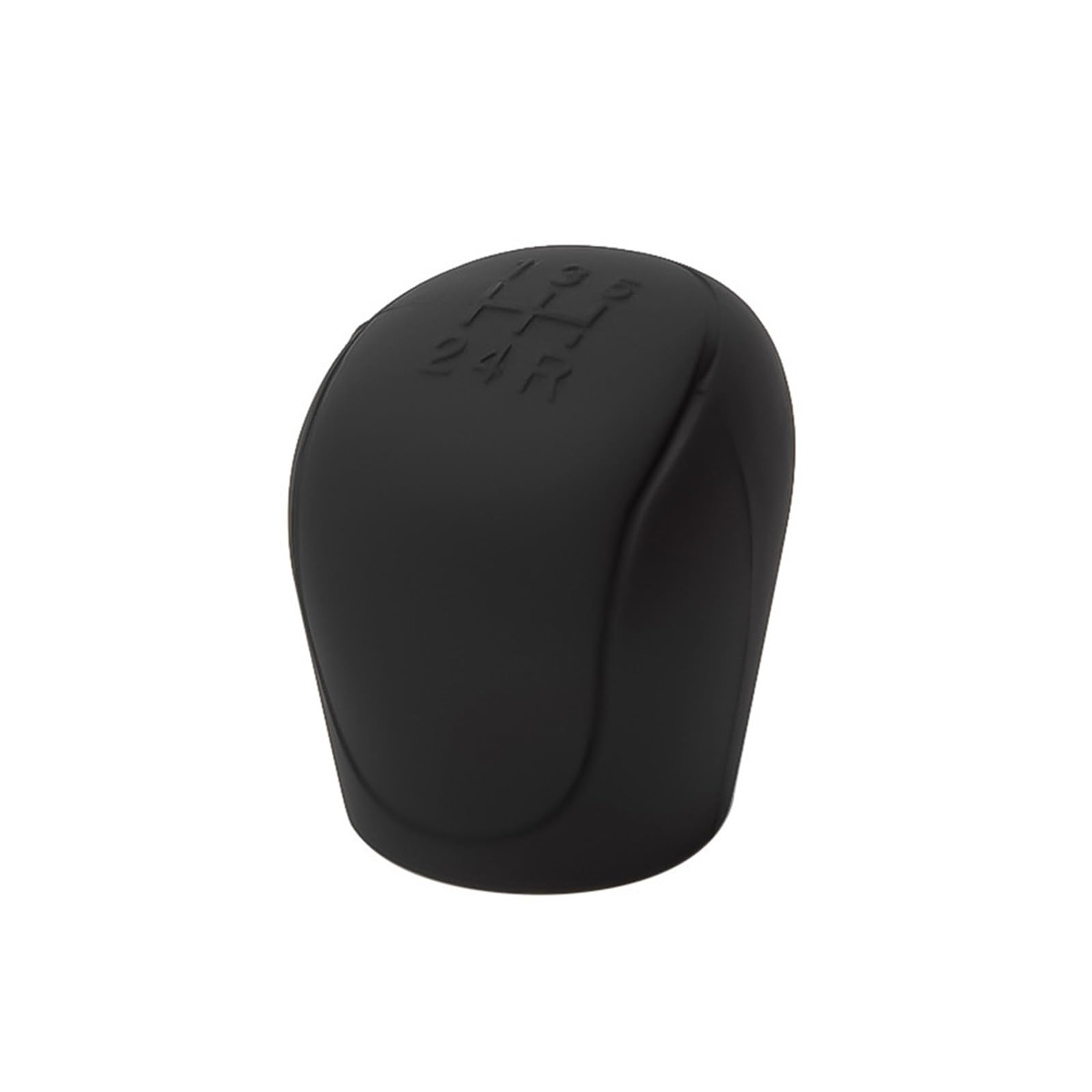 Schaltknauf Silikon-Schaltknauf-Abdeckung Für Die Handbremse Rutschfester Griff Schutzhülle Für Autos Schalthebelmanschetten Auto-Innenausstattung Schaltgetriebe(Black knob Cover) von DHDYJSA