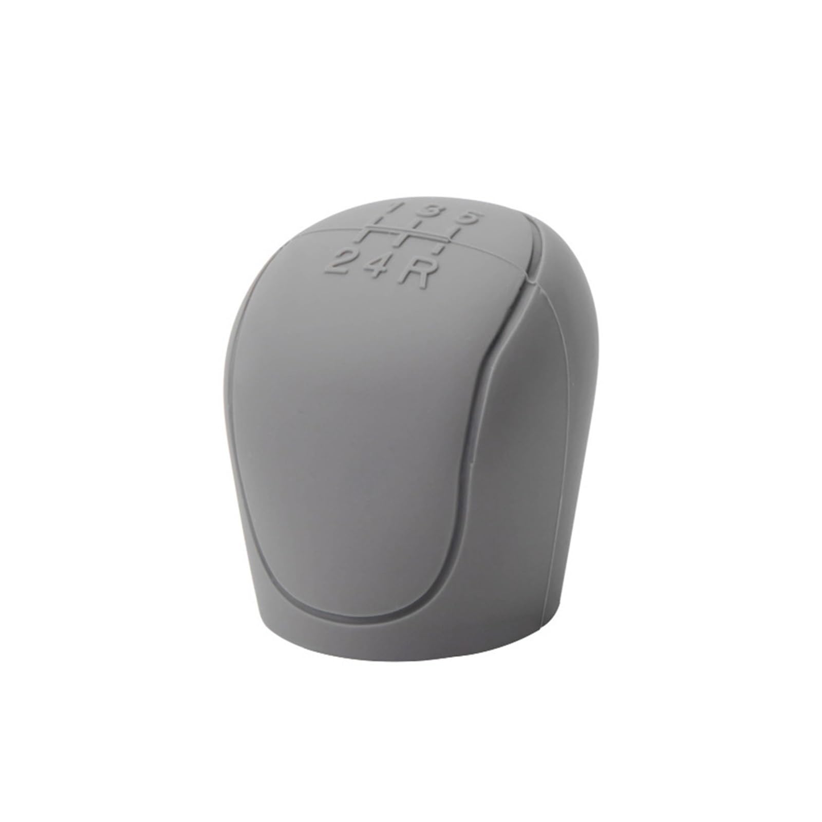 Schaltknauf Silikon-Schaltknauf-Abdeckung Für Die Handbremse Rutschfester Griff Schutzhülle Für Autos Schalthebelmanschetten Auto-Innenausstattung Schaltgetriebe(Grey knob Cover) von DHDYJSA