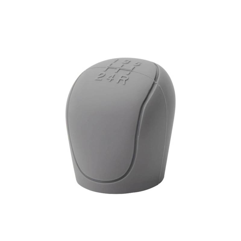 Schaltknauf Silikon-Schaltknauf-Abdeckung Für Die Handbremse Rutschfester Griff Schutzhülle Für Autos Schalthebelmanschetten Auto-Innenausstattung Schaltgetriebe(Grey knob Cover) von DHDYJSA